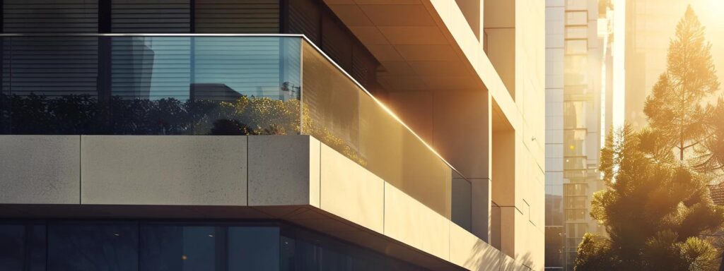 a modern home showcases a striking contrast of fiber cement siding in a sleek, matte finish against a bright urban backdrop, emphasizing durability and architectural harmony in a bustling city setting.