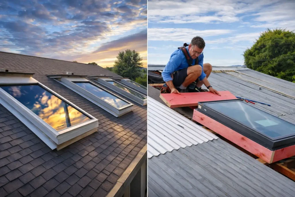 Skylight Installation Services by Peak Exteriors for Bright and Energy-Efficient Homes